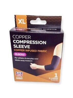 Athletic Copper Compression Sleeve XL
